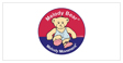 Melody Bear - Chaqueta de Punto Cruzada Azul Claro